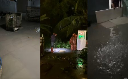 ފުވައްމުލައް ސިޓީއަށް ބޯކޮށް ވާރޭވެހި، ބައެއް ގެތަކަށް ފެންވަދެެއްޖެ