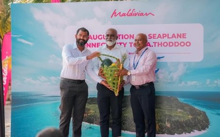 ތޮއްޑޫއަށް ސީޕްލޭންގެ ޚިދުމަތް ފަށައިފި