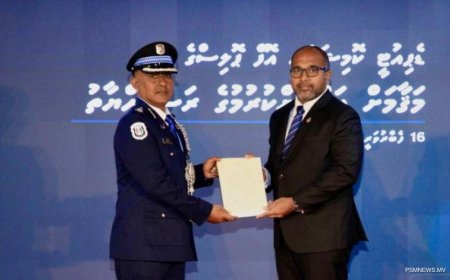   ފުލުހުންގެ މުއައްސަސާ ހިންގުން ވަގުތީގޮތުން ޑެޕިއުޓީ ކޮމިޝަނަރު ފަރުހާދާ ހަވާލުކޮށްފި