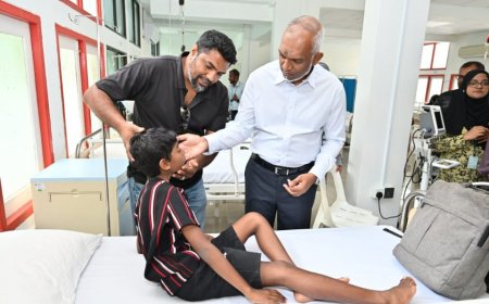 ހުކުރު ދުވަހުވެސް ތެލަސީމިއާ ސެންޓަރުގެ ޚިދުމަތް މިހާރު ލިބޭނެ: ރައީސް