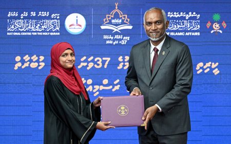 50 ޙާފިޡުންގެ ކާމިޔާބީ ފާހަގަކޮށް، ރައީސުލްޖުމްހޫރިއްޔާ މެޑެއްޔާއި އިނާމު ދެއްވަނީ