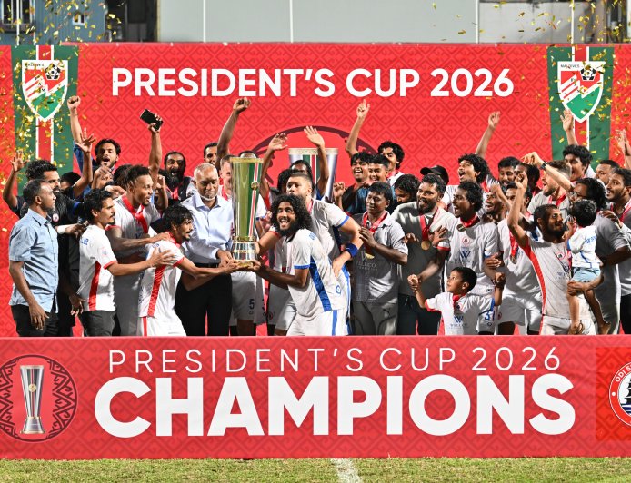 ރައީސް، ޕްރެޒިޑެންޓްސް ކަޕް ފުޓުބޯޅަ މުބާރާތުގެ ފައިނަލް މެޗު ޝަރަފުވެރިކޮށްދެއްވައިފި