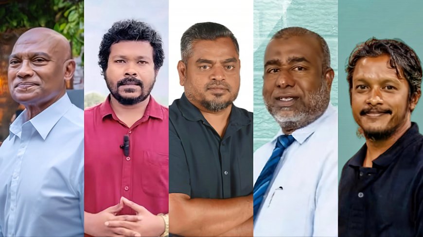ޕީއެންސީގެ ފަރާތުން ފަސް ސިޓީގެ މޭޔަރުކަމަށް ވާދަކުރައްވާ ކެންޑިޑޭޓުންގެ ނަންބަރުތައް ކަނޑައަޅައިފި