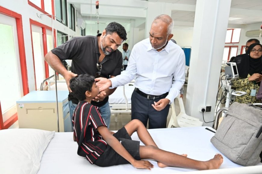 ހުކުރު ދުވަހުވެސް ތެލަސީމިއާ ސެންޓަރުގެ ޚިދުމަތް މިހާރު ލިބޭނެ: ރައީސް