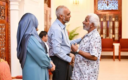 ޢީދު ދުވަހު ރައީސުލްޖުމްހޫރިއްޔާގެ ދެކަނބަލުން ސަލާން ކުރެއްވުން އޮންނާނެ