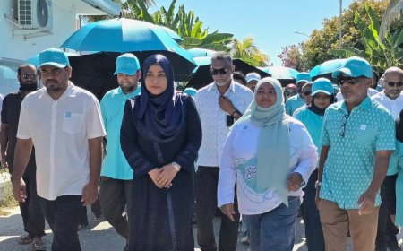 އައްޑޫ ސިޓީގެ ޕީއެންސީ ކެންޑިޑޭޓުންނަށް ތާއީދު ހޯއްދެވުމަށް މެޑަމް ސާޖިދާ "ދޮރުން ދޮރަށް" ހަރަކާތް ފަށްޓަވައިފި