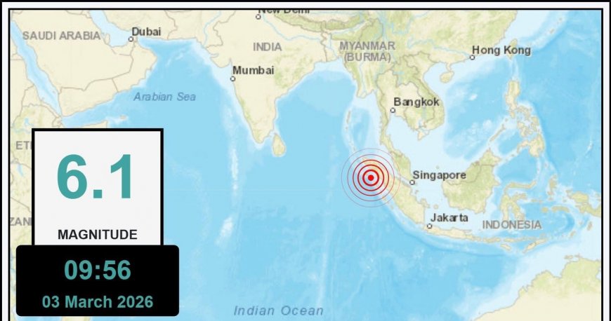 އިންޑޮނީޝިއާއަށް ބާރުގަދަ ބިންހެލުމެއް އަތުވެއްޖެ، ރާއްޖެއަށް ނުރައްކަލެއް ނެތް