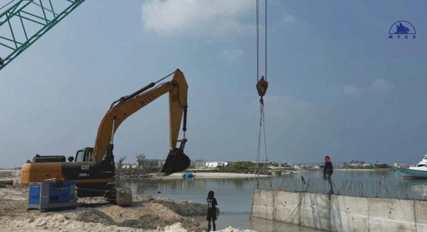 މާފުއްޓާއި މަންތާފުށި ގުޅުވައިދޭ ބްރިޖުގެ މަސައްކަތް ބާރުމިނުގައި ކުރިއަށް؛ މަޝްރޫޢުގެ 29 އިންސައްތަ ނިމިއްޖެ!