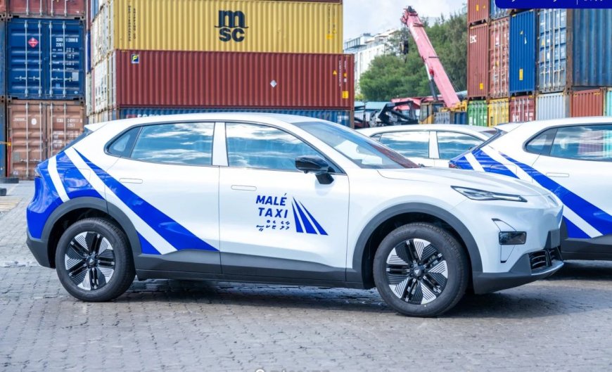 "މާލެ ޓެކްސީ" ލައިންގެ ފުރަތަމަ ބެޗްގެ ކާރުތައް ރާއްޖެ ގެނެސްފި