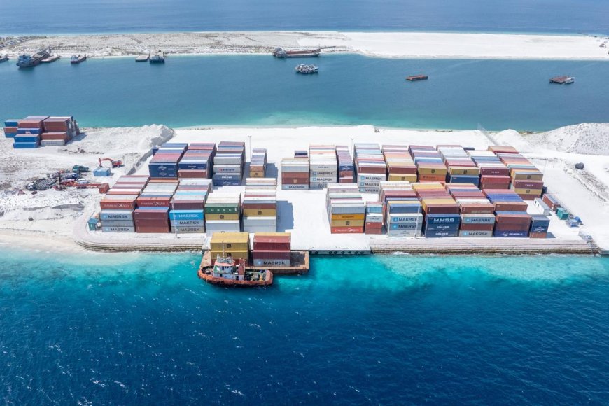 ތިލަފުށީގެ "އެމްޕްޓީ ކޮންޓެއިނަރ ޑީޕޯ" ބޮޑުކޮށްފި: ބަނދަރު ބަދަލުކުރުމުގެ އަމަލީ މަސައްކަތް ބާރަށް ކުރިއަށް