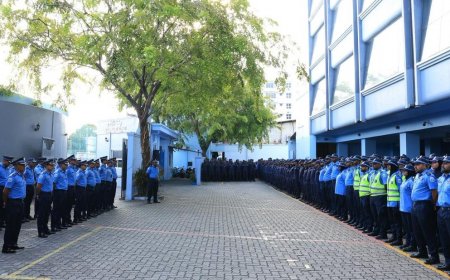 އިންތިހާބާއި ގުޅިގެން ފުލުހުން ކުރިއަށް ގެންދާ އޮޕަރޭޝަން ބްލޫ ރޭ ރަސްމީކޮށް ފަށައިފި