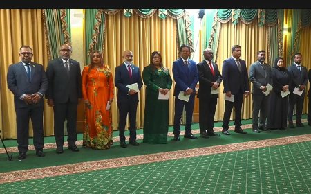 ކެބިނެޓަށް ބޮޑެތި ބަދަލުތަކެއް ގެނެސް، ވަޒީރުން މިރޭ ހުވާކުރައްވައިފި