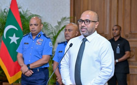 Minister Ali Ihusan Says Police Acted Lawfully in Adhadhu News Search