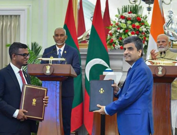 އިންޑިއާއާއެކު ވެފައިވާ 400 މިލިއަން ޑޮލަރުގެ ކަރަންސީ ސްވޮޕް ފެސިލިޓީ ދައްކައި ހަލާސްކޮށްފި