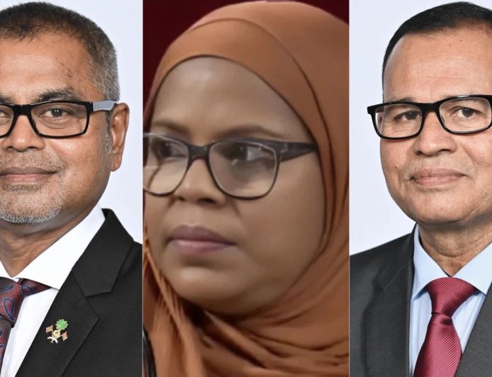 އެމްބެސެޑާ އެޓް ލާޖުގެ މަގާމަށް ތިން ބޭފުޅަކު އައްޔަނު ކޮށްފި