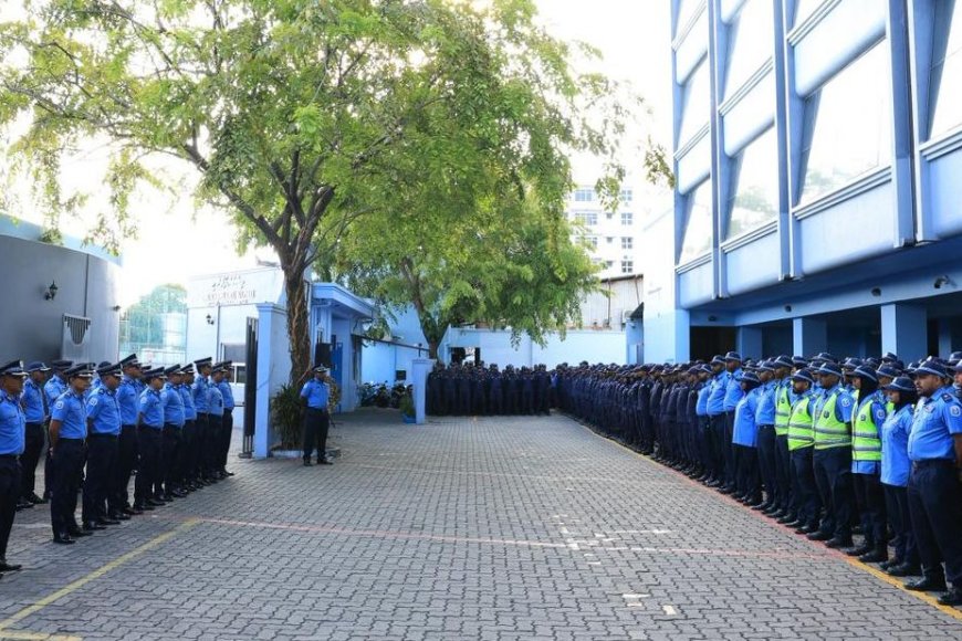 އިންތިހާބާއި ގުޅިގެން ފުލުހުން ކުރިއަށް ގެންދާ އޮޕަރޭޝަން ބްލޫ ރޭ ރަސްމީކޮށް ފަށައިފި