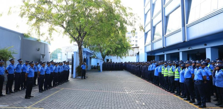 އިންތިހާބާއި ގުޅިގެން ފުލުހުން ކުރިއަށް ގެންދާ އޮޕަރޭޝަން ބްލޫ ރޭ ރަސްމީކޮށް ފަށައިފި