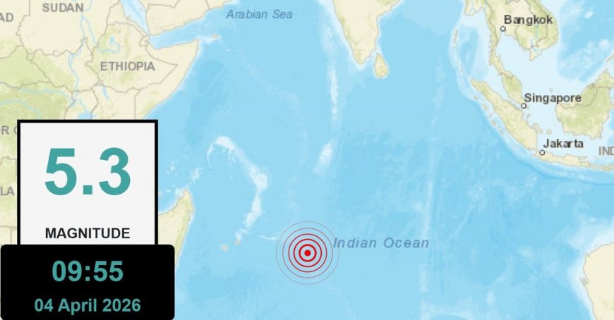 އައްޑޫއާ ދުރު ސަރަހައްދަކަށް ބިންހެލުމެއް އަތުވެއްޖެ، ރާއްޖެއަށް ނުރައްކަލެއް ނެތް