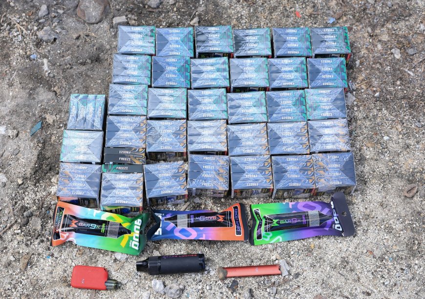 ފުލުހުންގެ ބެލުމުގެ ދަށަށް ގެނައި ގިނަ އަދަދެއްގެ ވޭޕް ދޫނިދޫގައި ނައްތާލައިފި