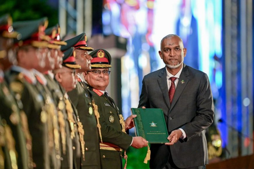 ދިވެހި ރައްޔިތުންގެ ހިމާޔަތުގައި އޮތް އެންމެ ބިޔަ ލަޝްކަރަކީ ސިފައިން: ރައީސް