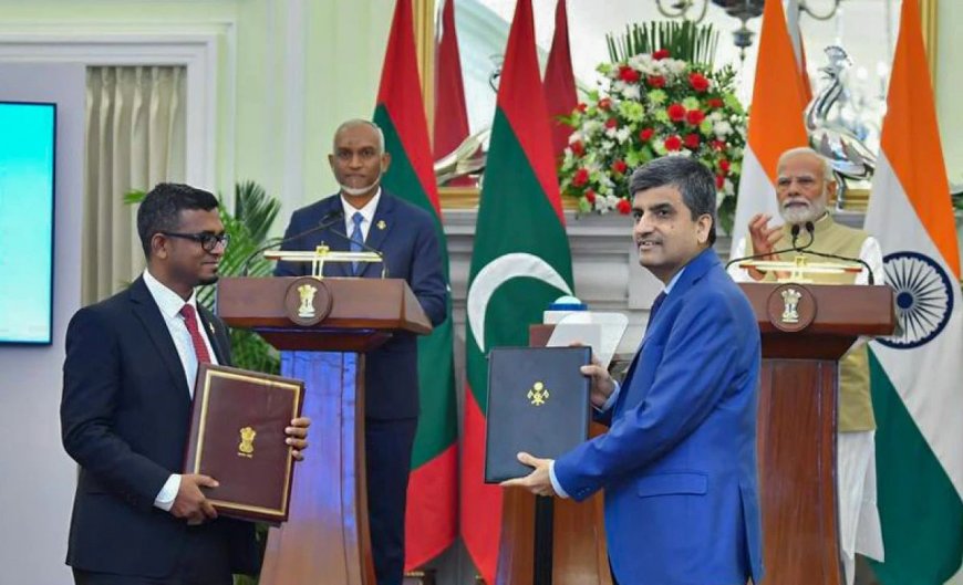 އިންޑިއާއާއެކު ވެފައިވާ 400 މިލިއަން ޑޮލަރުގެ ކަރަންސީ ސްވޮޕް ފެސިލިޓީ ދައްކައި ހަލާސްކޮށްފި