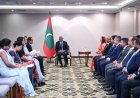 ސްރީލަންކާގެ ޤާނޫނު ހަދާ މަޖިލިހުގެ ރައީސް ރައީސުލްޖުމްހޫރިއްޔާގެ އަރިހަށް އިޙްތިރާމްގެ ޒިޔާރަތެއް ކުރައްވައިފި
