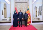 ރައީސުލްޖުމްހޫރިއްޔާގެ ދެކަނބަލުން، ސްރީލަންކާގެ ރައީސް ދެއްވި ރަސްމީ ޖާފަތުގައި ބައިވެރިވެވަޑައިގެންފި