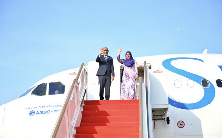ރައީސުލްޖުމްހޫރިއްޔާގެ ދެކަނބަލުން ސްރީލަންކާއަށް ކުރެއްވި ފުރަމާނަ ދަތުރުފުޅު ނިންމަވާލެއްވުމަށްފަހު މާލެ ވަޑައިގެންފި
