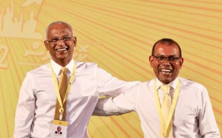 ކުރީގެ ރައީސް ނަޝީދާއި ރައީސް ސޯލިހުވެސް އިންޑިއާގެ ނިއު ދިއްލީގައި
