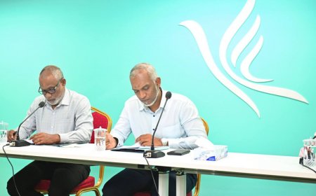 ރައީސް މުޢިއްޒާ ދެކޮޅަށް ޕީއެންސީ ސެނެޓުން ނިންމުމެއް ނިންމިކަމަށް ބުނެ "އަދަދު" ނޫހުން ފެތުރީ ދޮގު ޚަބަރެއް!