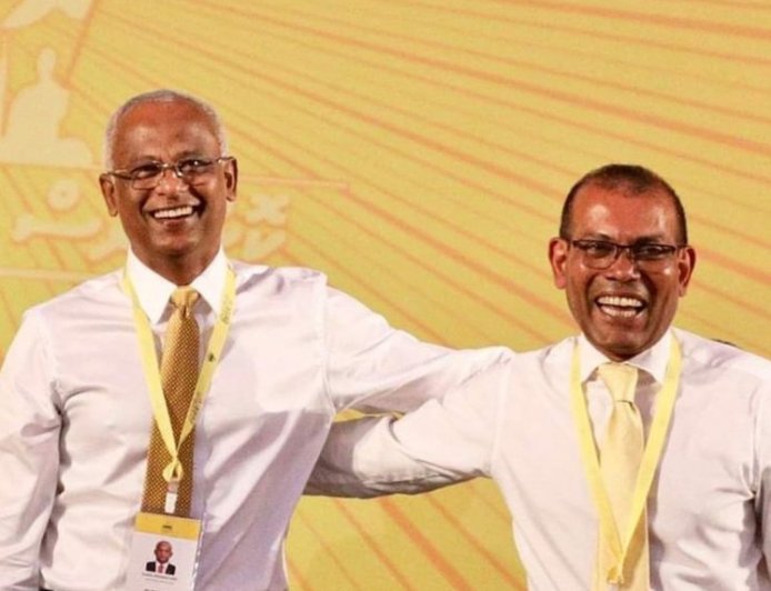 ކުރީގެ ރައީސް ނަޝީދާއި ރައީސް ސޯލިހުވެސް އިންޑިއާގެ ނިއު ދިއްލީގައި