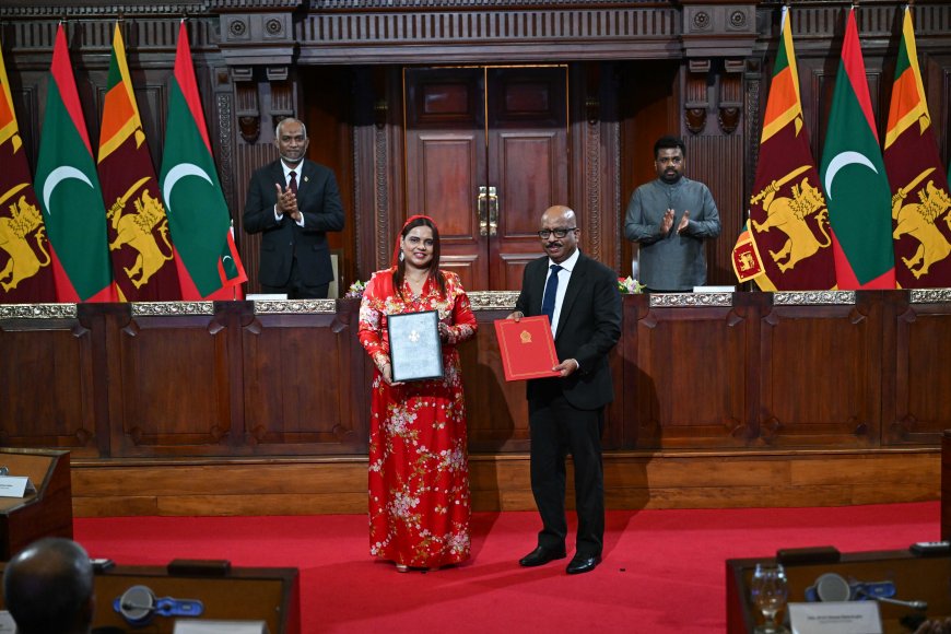 ދިވެހިރާއްޖެ އާއި ސްރީލަންކާއާ ދެމެދު މުހިންމު ފަހުމުނާމާތައް ބަދަލުކުރައްވައިފި