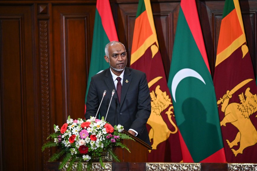 ސްރީލަންކާގެ ރައީސާއެކު ކުރިއަށްގެންދެވި ރަސްމީ މަޝްވަރާތަކަށްފަހު ރައީސް ނޫސްބަޔާން އިއްވަވައިފި
