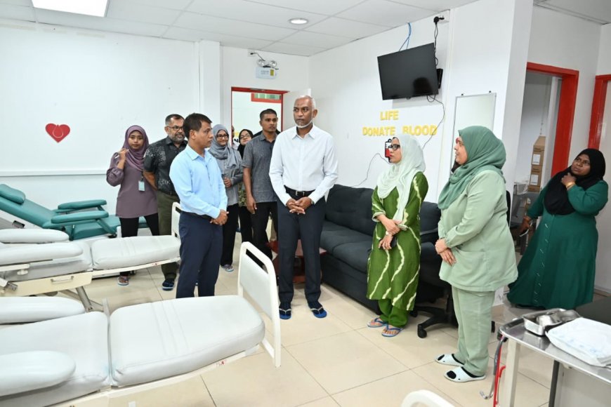 ތެލެސީމިއާ ދުވަސް ހަނދާންކޮށްދެނީ އިންސާނިއްޔަތުކަމާއި އޯގާތެރިކަން އިސްކުރުން ކަމަށް ރައީސް ވިދާޅުވެއްޖެ