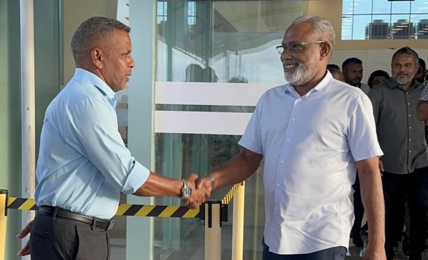 ހިތަދޫ އުތުރު ދާއިރާގެ ބައި-އިލެކްޝަން ކެމްޕެއިނަށް ކޮންގްރެސް ޕާޓީގެ އިސް ވަފުދެއް އައްޑޫއަށް