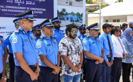 ވައިކަރަދޫ ޕޮލިސް ސްޓޭޝަނުގެ އަމަލީ މަސައްކަތް ރަސްމީކޮށް ފަށައިފި