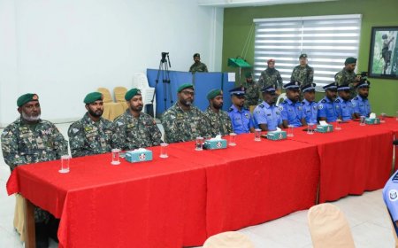 ވ. އަތޮޅުގެ ޑައިވިންގ އޮޕަރޭޝަންގައި ބައިވެރިވި ފުލުހުންނާއި ސިފައިންގެ އަގު ރައީސުލްޖުމްހޫރިއްޔާ ވަޒަންކުރައްވައިފި