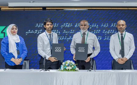 ހުޅުމާލެ ދެވަނަ ފިޔަވަހީގެ ކަރަންޓު ނެޓްވޯކް ސްޓެލްކޯއާ ހަވާލުކުރުމުގެ އެއްބަސްވުމުގައި ސޮއިކޮށްފި