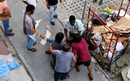 ތޫނު ހަތިޔާރާއެކު ހުޅުމާލޭގެ ފިހާރައަކަށް ވަދެ މާރާމާރީ ހިންގި މީހަކު ހައްޔަރުކޮށްފި