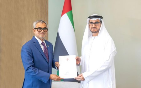 ޠާރިޤް ސަފީރުކަމުގެ ފަތްކޮޅު ޔޫއޭއީ ސަރުކާރަށް އަރުވައިފި