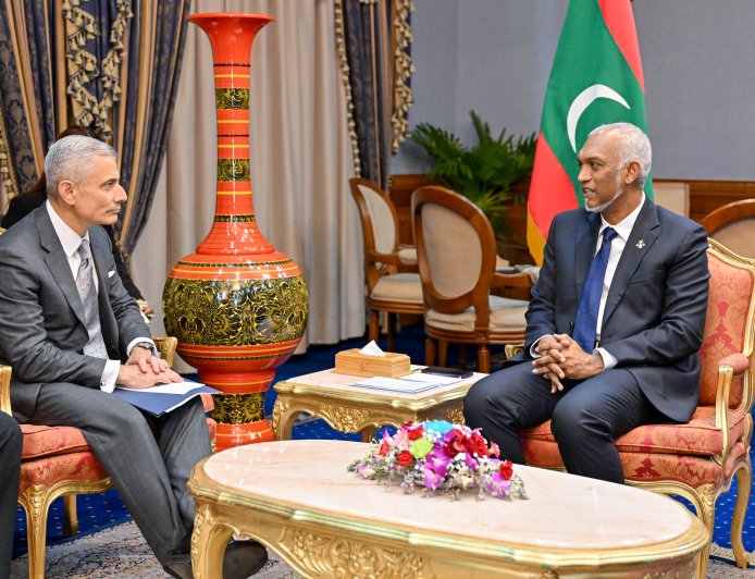 United States Assistant Secretary of State for South and Central Asian Affairs pays a courtesy call on the President