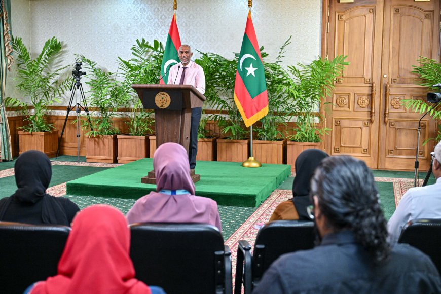 މެދުއިރުމަތީގެ ހަމަނުޖެހުންތަކުގެ ސަބަބުން ތަރައްޤީގެ ބޮޑެތި މަޝްރޫޢުތަކަށް ކުރިމަތިވި ދަތިތައް ހައްލުކުރެވި، އަވަހަށް މަޝްރޫޢުތައް ހަލުވިވެގެންދާނެ: ރައީސް