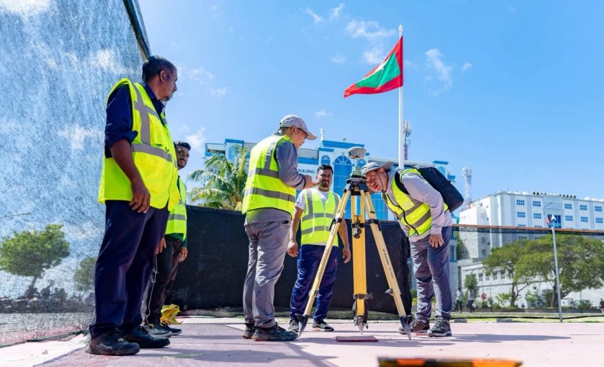 މާލެ އާއި ވިލިމާލޭގެ މަގުތައް ހެދުމުގެ ބޮޑު މަޝްރޫޢުގެ އަމަލީ މަސައްކަތަށް ބޭނުންވާ ސާވޭތައް ފަށައިފި