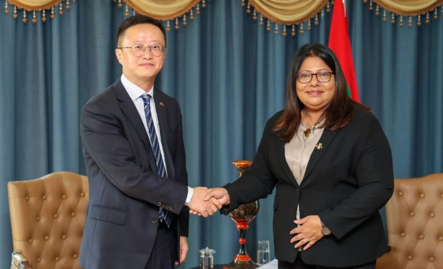 ޗައިނާއިން ރާއްޖޭގެ ޞިއްޙީ އަދި އިޖުތިމާއީ ދާއިރާއަށް އެހީތެރިކަން ފޯރުކޮށްދިނުމާ ގުޅޭގޮތުން މަޝްވަރާކޮށްފި