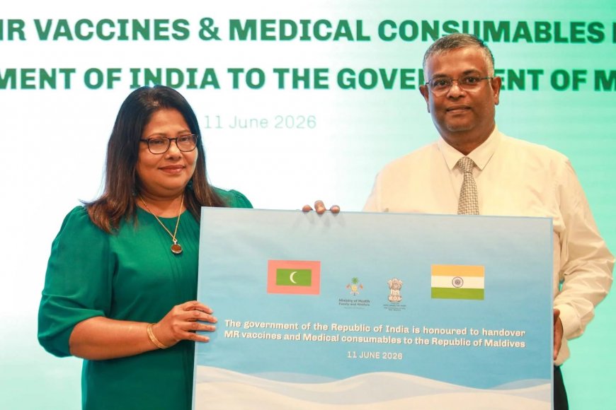ހިމަބިއްސާ ދެކޮޅަށް ކުރާ މަސައްކަތަށް އެހީވުމަށް އިންޑިއާއިން 20,000 ޑޯޒްގެ ވެކްސިން ހަދިޔާކޮށްފި