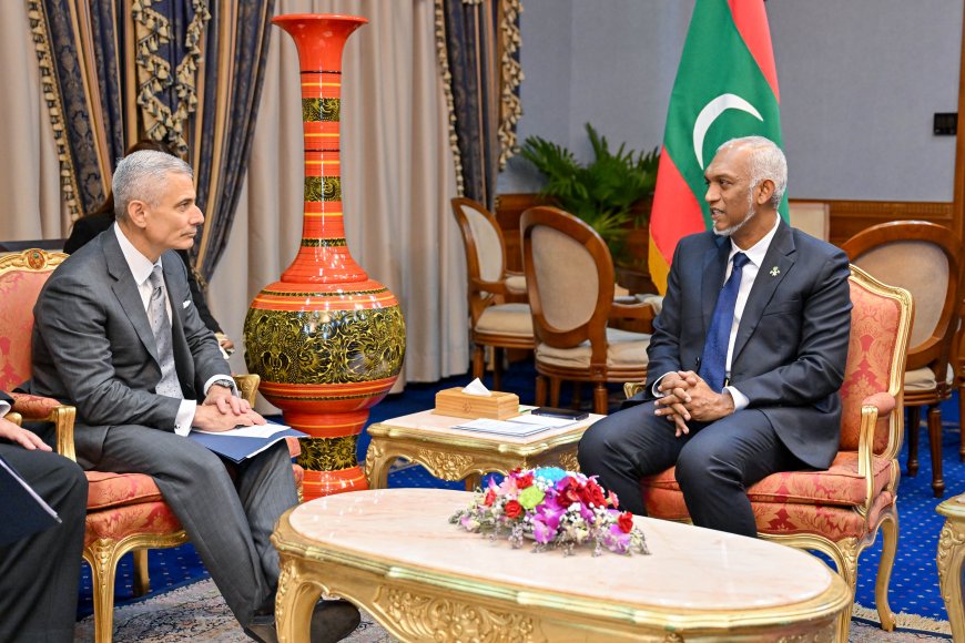 އެމެރިކާގެ ސްޓޭޓް ޑިޕާޓްމަންޓްގެ އެސިސްޓެންޓް ސެކްރެޓަރީ އޮފް ސްޓޭޓް ފޮރ ސައުތު އެންޑް ސެންޓްރަލް އެފެއަރޒް ރައީސްގެ އަރިހަށް އިޙްތިރާމުގެ ޒިޔާރަތެއް ކުރައްވައިފި