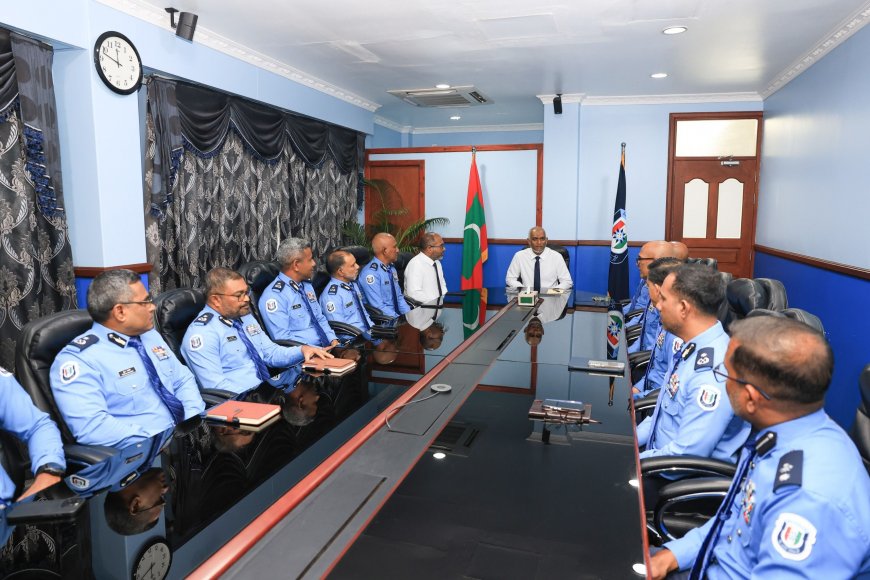 ރައީސުލްޖުމްހޫރިއްޔާ ފުލުހުންގެ އެގްޒެކެޓިވް މެނޭޖްމަންޓް ބޯޑާ ބައްދަލުކުރައްވައިފި