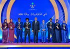 ރައީސުލްޖުމްހޫރިއްޔާ، "މަތީ އަރުތަވެރިންގެ އިނާމު 2025" ގެ ފަސްވަނަ ދަންފަޅި ޝަރަފުވެރިކޮށްދެއްވައިފި