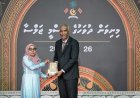 ދިވެހި ދައުލަތަށް ދިގު މުއްދަތަކަށް ޚިދުމަތް ކުރެއްވި 66 ބޭފުޅަކަށް ޝަރަފުގެ ބެޖާއި އައްޑަނަ ހަވާލުކުރައްވައިފި