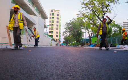 އަމީނީ މަގު މަރާމާތު ކުރުމުގެ މަސައްކަތް އެމްޓީސީސީއާ ހަވާލުކޮށްފި